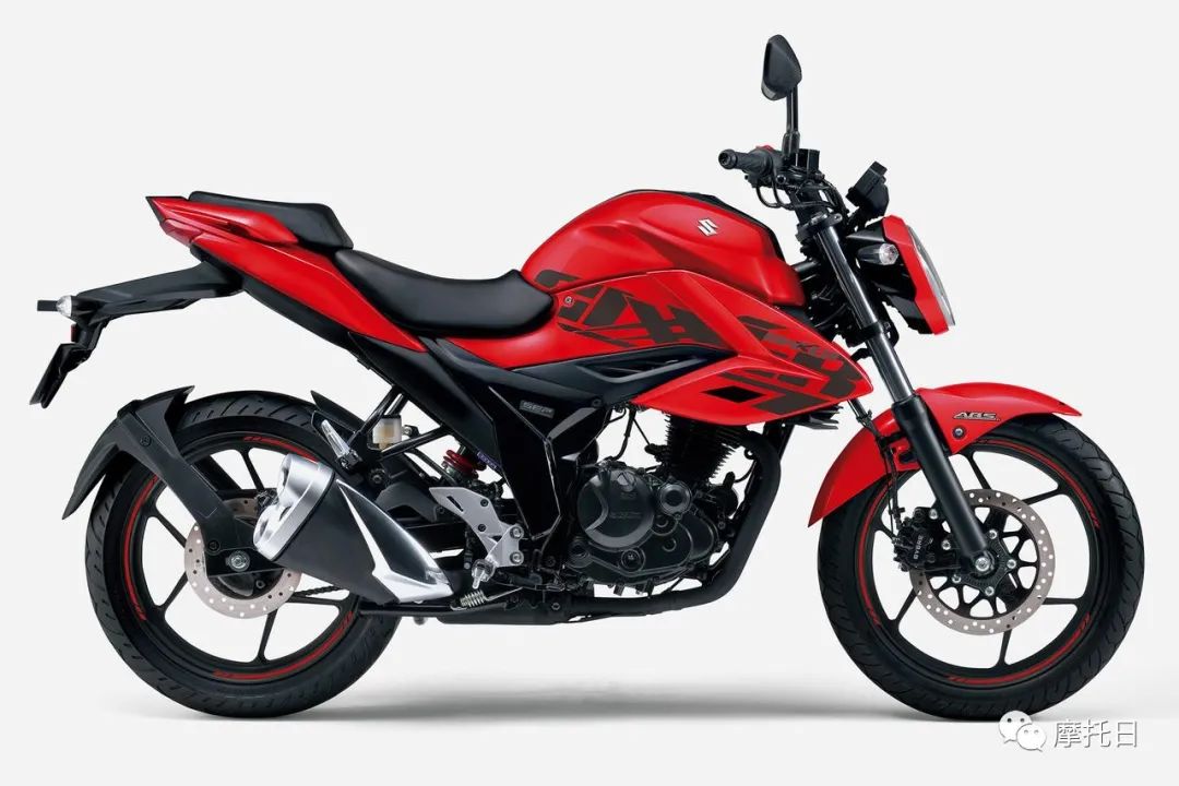 铃木发布2021款gixxer 150,配色变化,国内版配置提高增加前轮abs