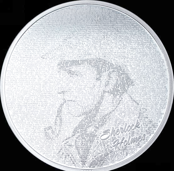 库克群岛纪念币:名著人物的字母拼像艺术