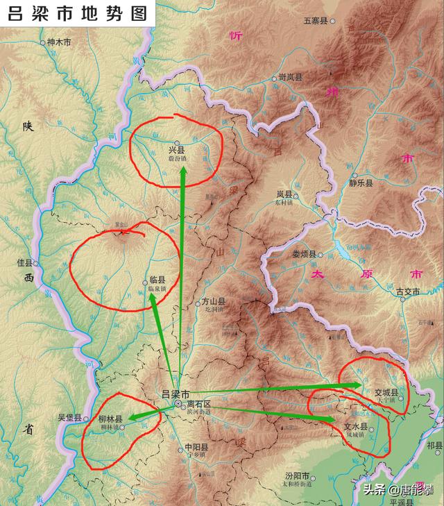 交城县地理位置图片