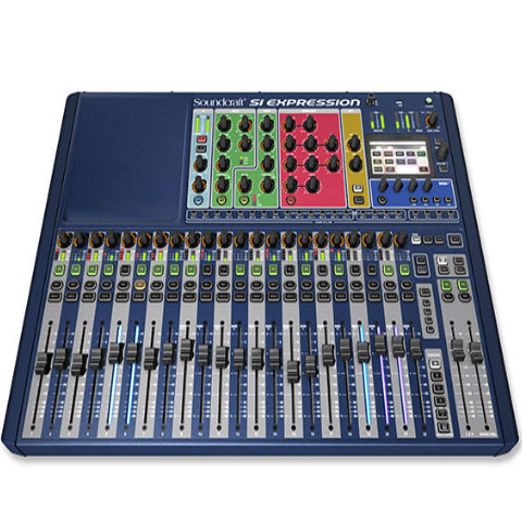 声艺si expression 2 soundcraft 声艺esi 24路数字调音台