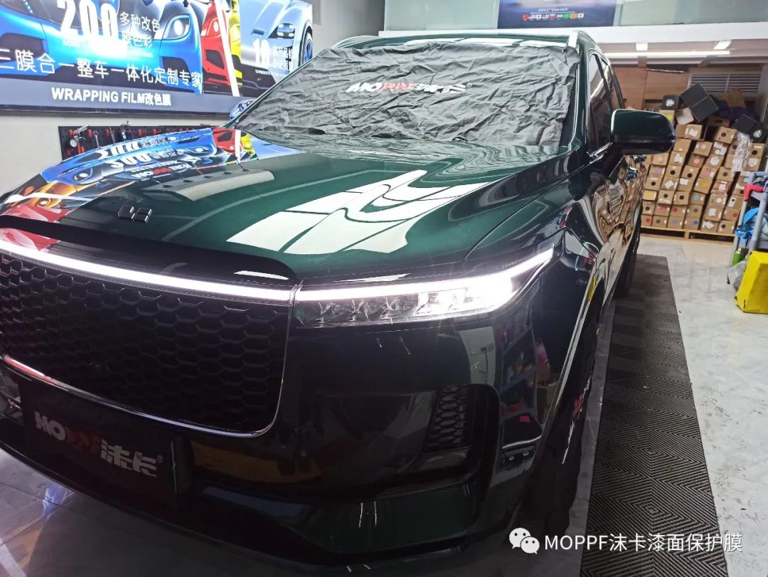 理想one沫卡隐形车衣,防护增亮车漆