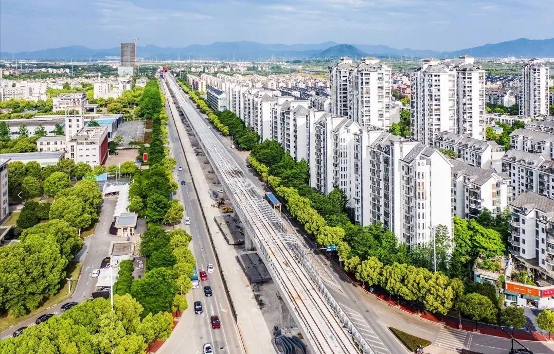 坐标关注|轨道交通金义线土建全线贯通,预计年底通车运营!