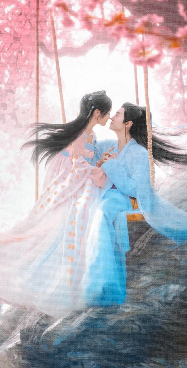 《郎君不如意》吴宣仪×陈哲远,花下接吻好浪漫