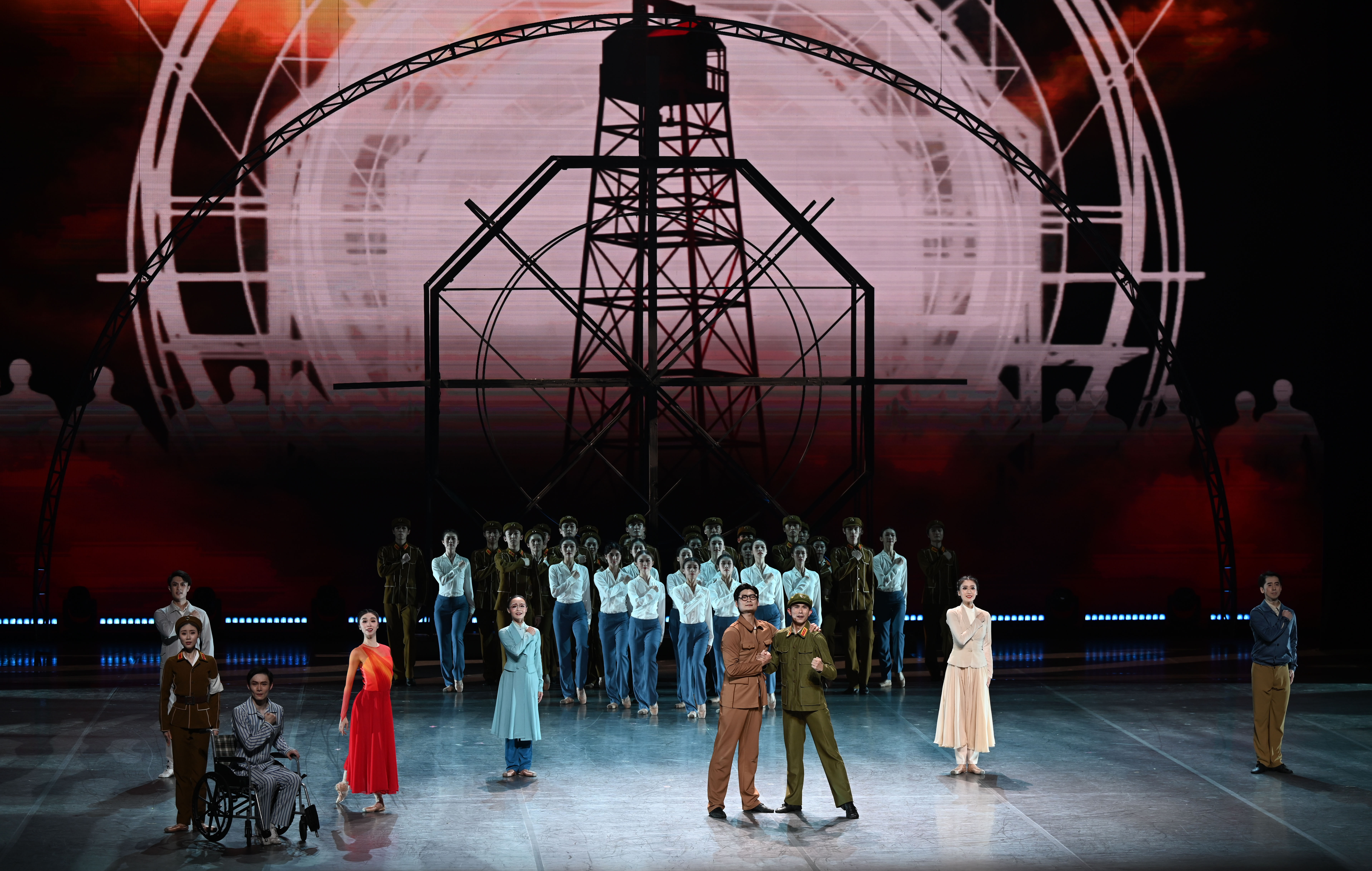 (文化)苏州芭蕾舞团原创舞剧《壮丽的云》在京上演