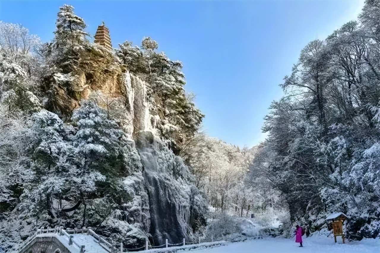 尽看白雪满群山——麦积山大景区的初雪