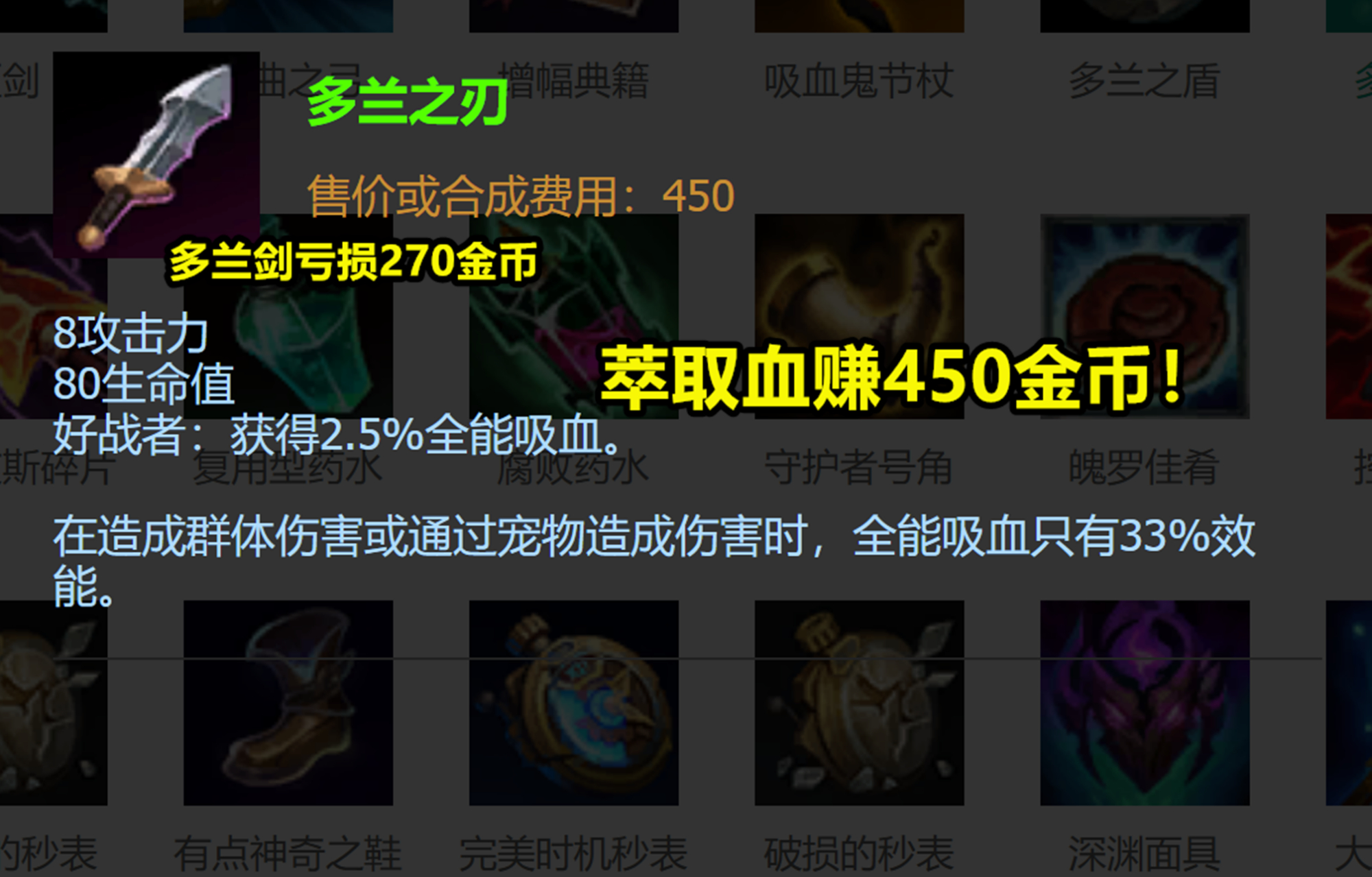 lol萃取到底能赚多少金币?大多数情况,稳赚450金币