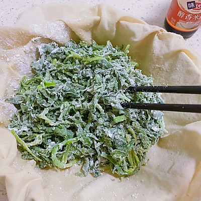 荠菜麦饭图片