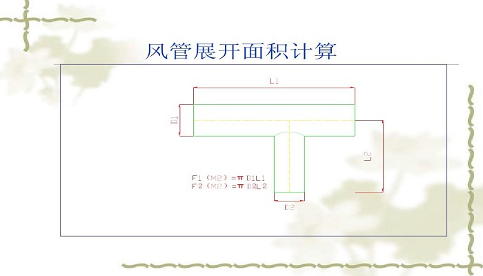 风管手工下料教程图片