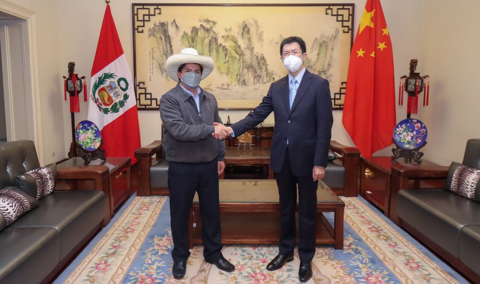 中国驻秘鲁大使馆图片