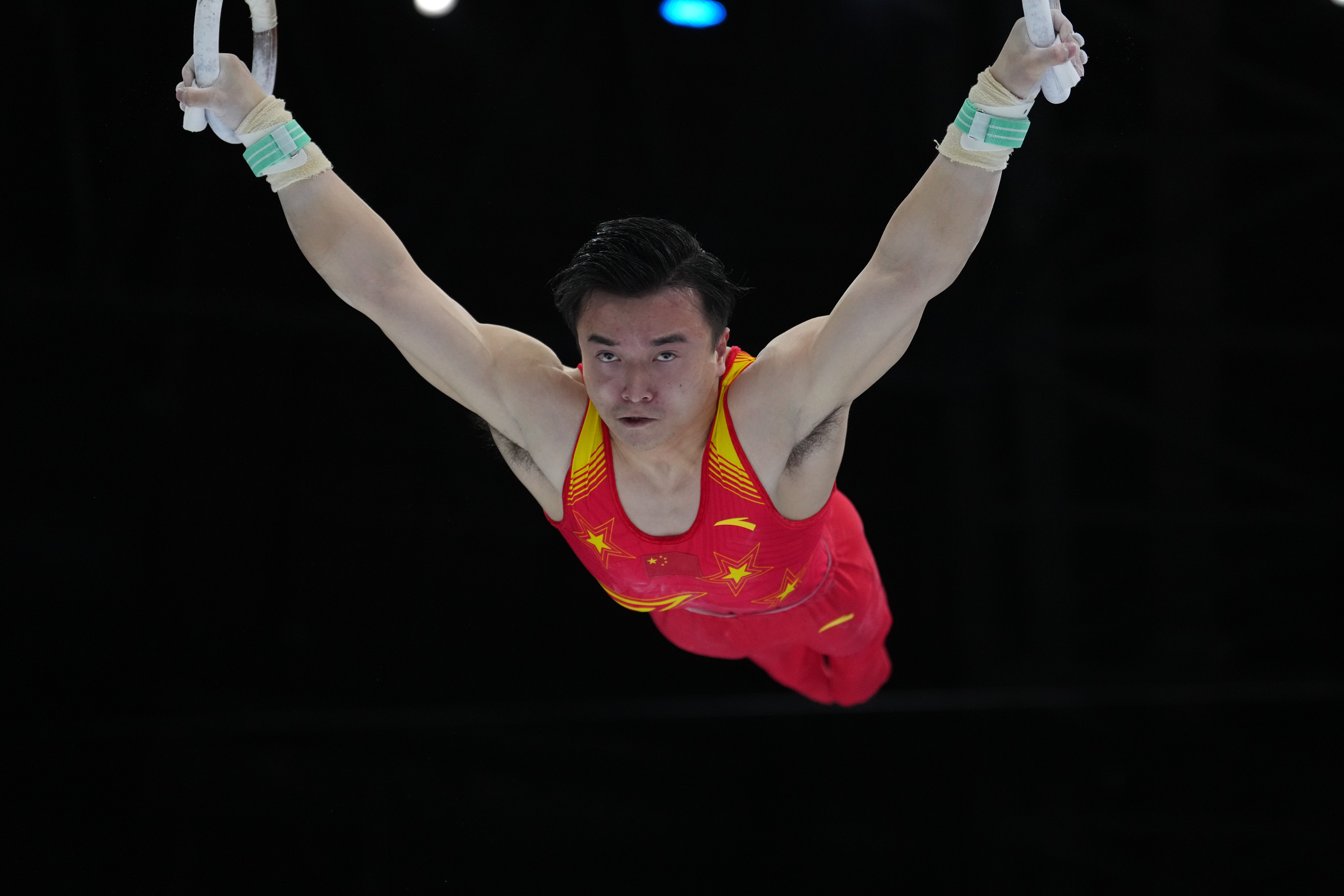 体操——安特卫普世锦赛:中国选手刘洋夺得男子吊环冠军