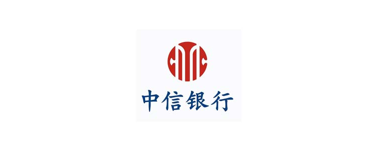 中信银行logo白色图片