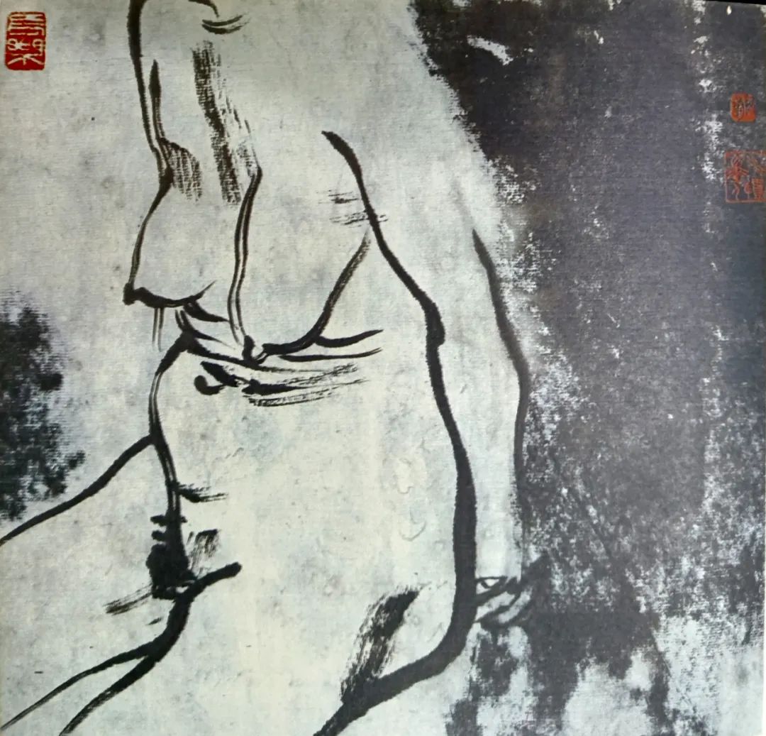 艺推|国美教授刘国辉水墨人体画集精选