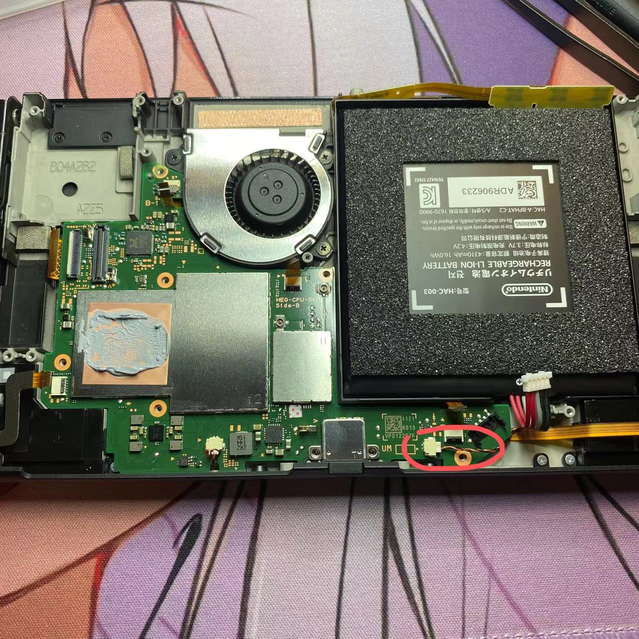 switch拆机步骤图(oled机型)