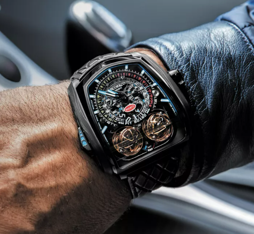 布加迪联合jacob&co推出限量款机械表