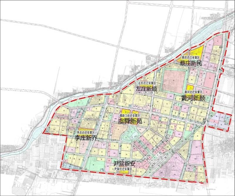 聊城莘县高铁新城安置区建设按下加速键19个村庄将这样安置