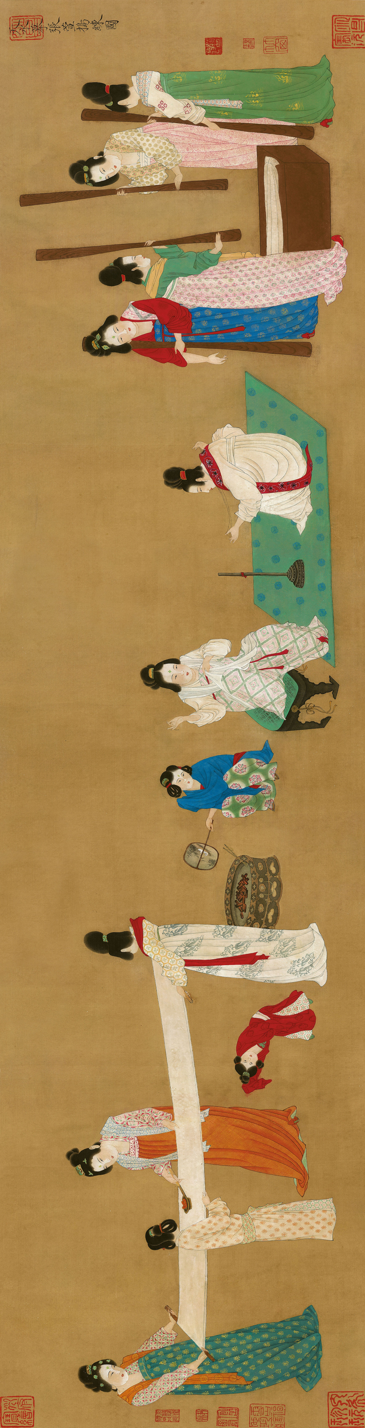 高清名画可下载:国画名家——张萱