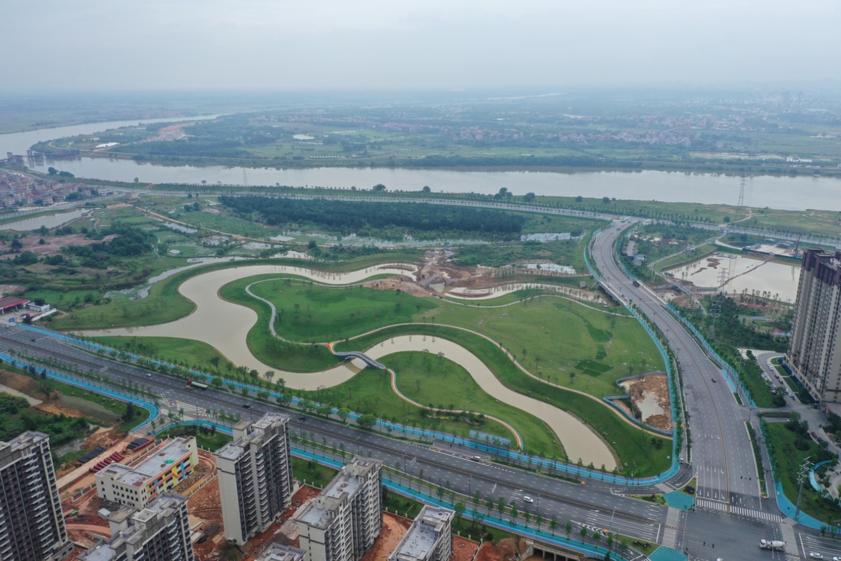 江西建设会"呼吸"的城市——鹰潭打造全国海绵城市示范
