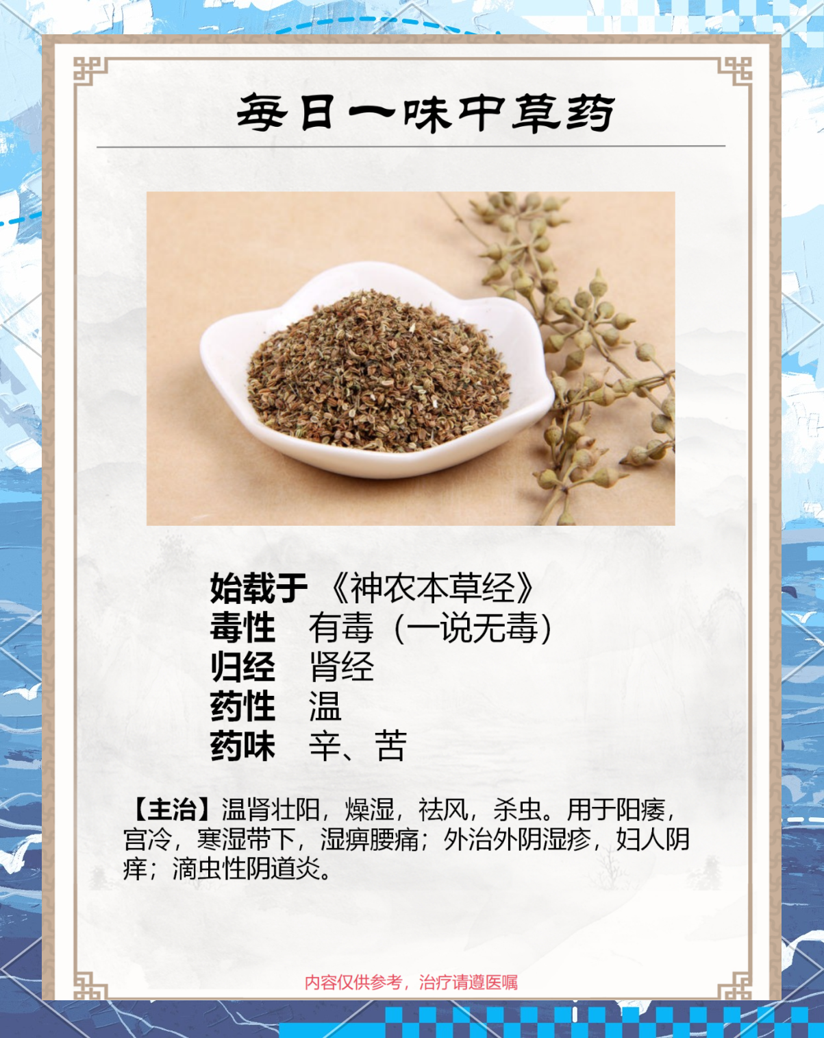 蛇床子:多功能的男性壮阳与女性妇科良药