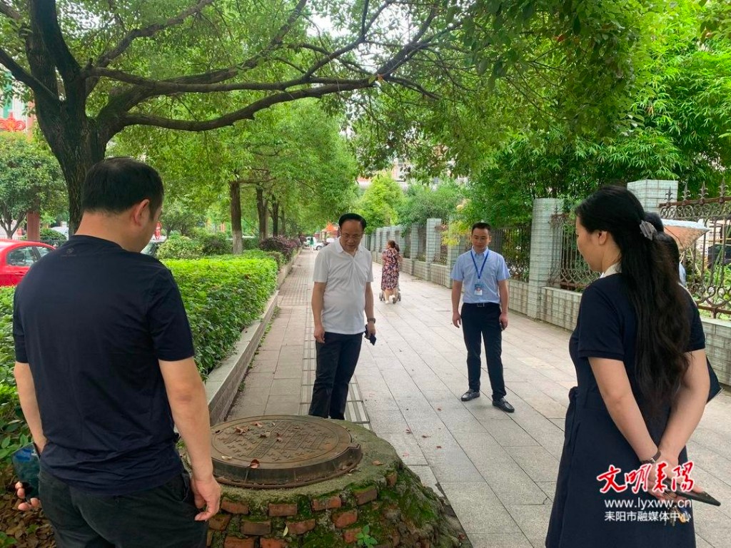 江方敏督导省级文明城市创建工作