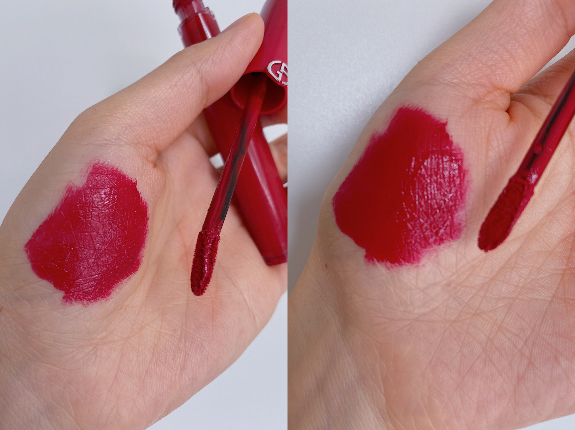 阿玛尼口红试色:400气场强,408太灾难,206最实用