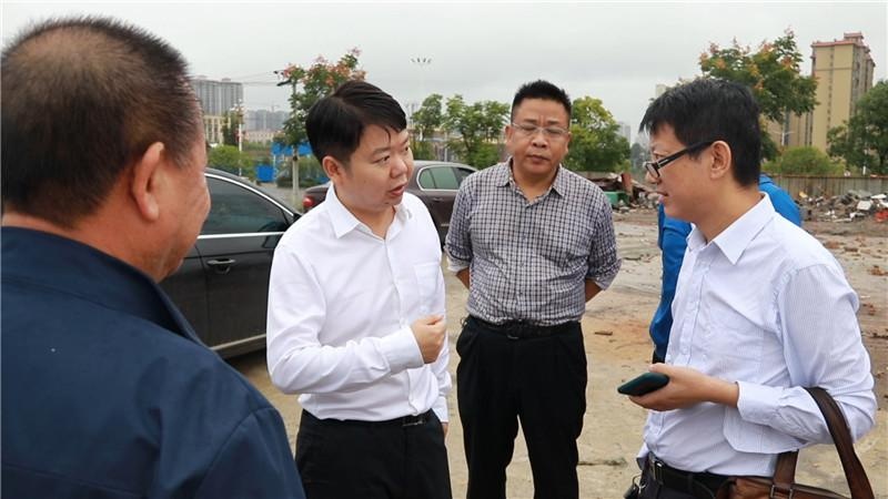 梁志平调研指导重点项目建设