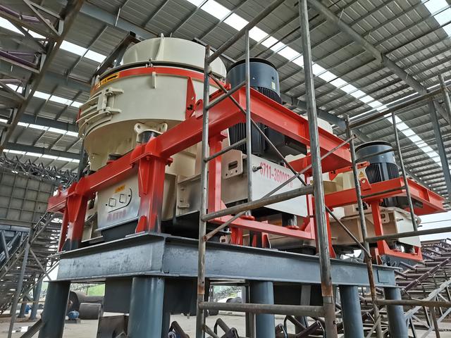 鄂州年产300万吨的机制砂生产线试投产