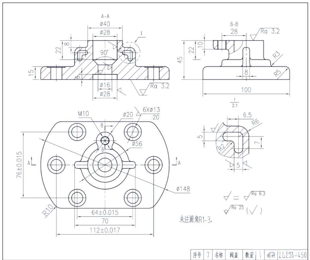 机械装配图纸详解:"闸阀"的工作原理与构造