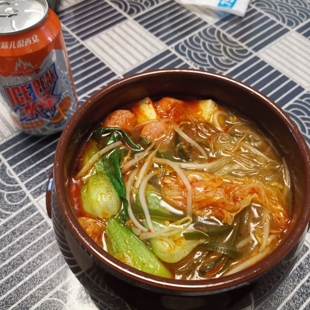 砂锅粉丝,吃上一锅,全身暖和