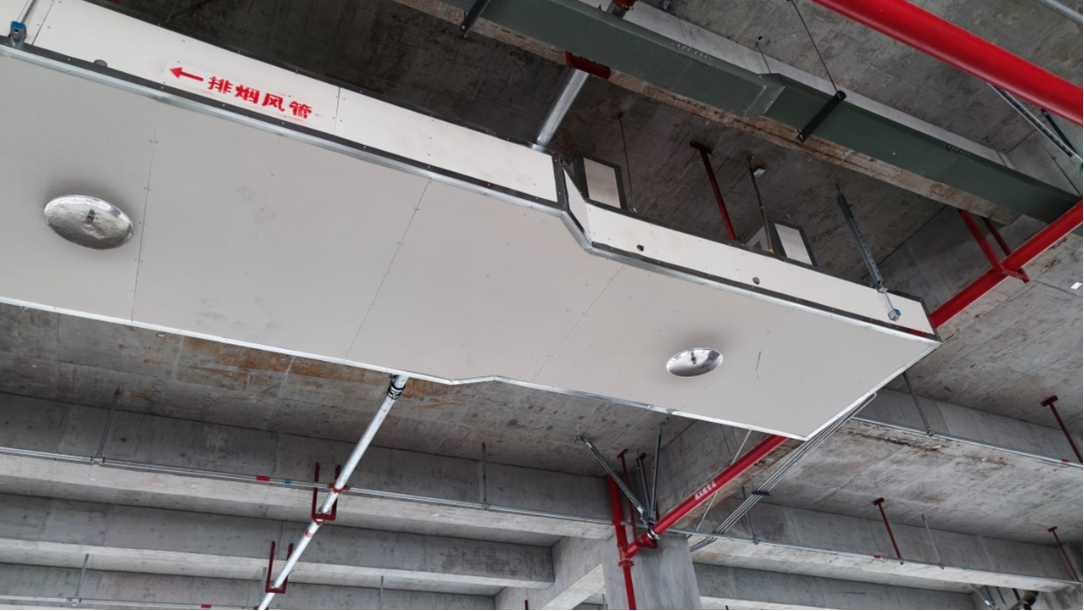 消防排烟风管防火包裹有哪些材料?