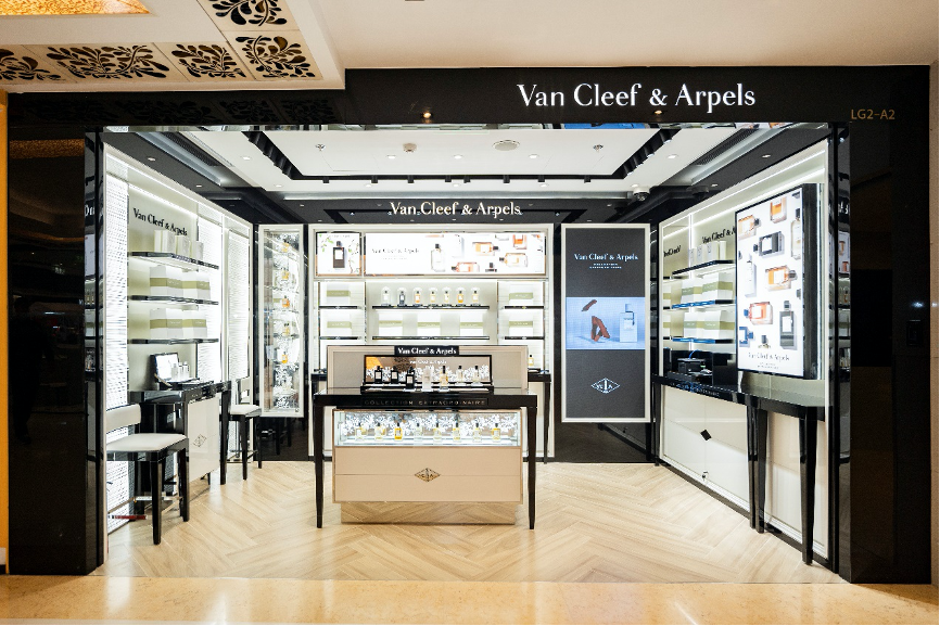 van cleef & arpels梵克雅宝香氛精品店开业