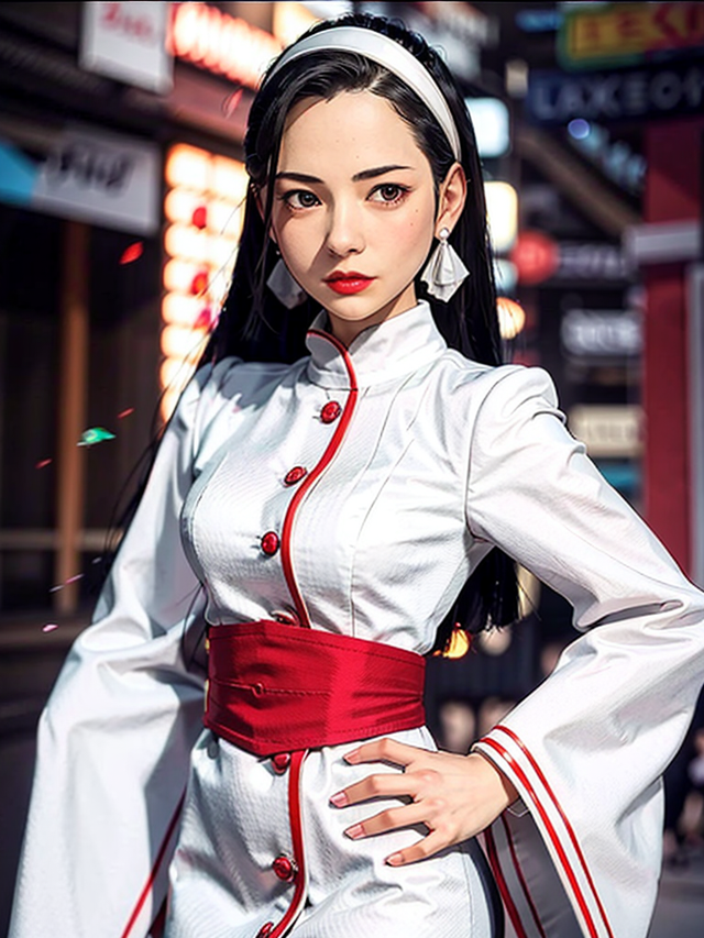 《拳皇》各种画风的神乐千鹤 头像 壁纸