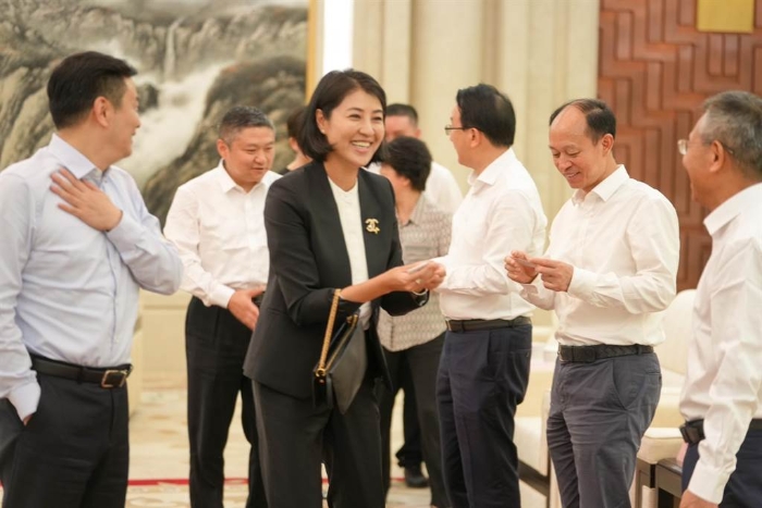 南投县长许淑华访大陆5天大丰收 营销农特产品订单逾10亿新台币