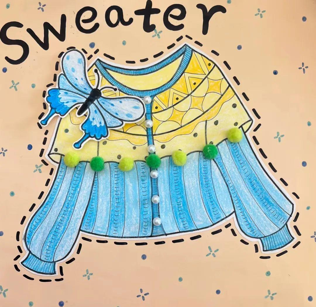 毛衣绘画素材与参考作品集