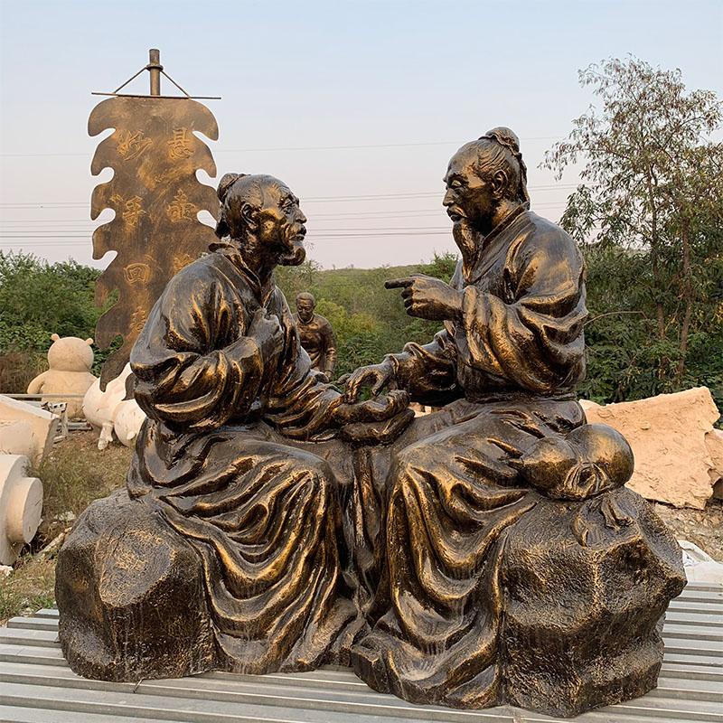 传统文化:悬壶济世的雕塑艺术