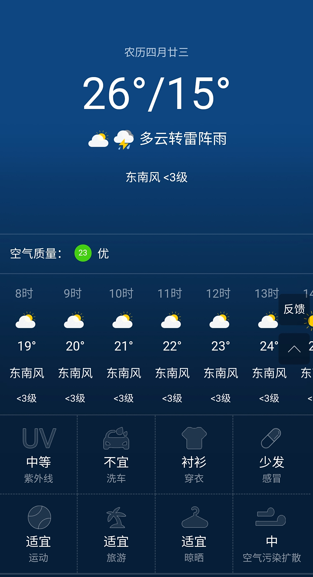 临漳天气预报15天预报
