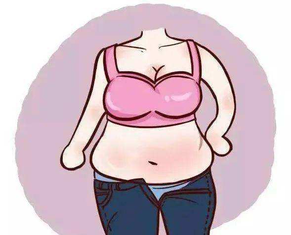 女生胖肚子可爱的照片图片