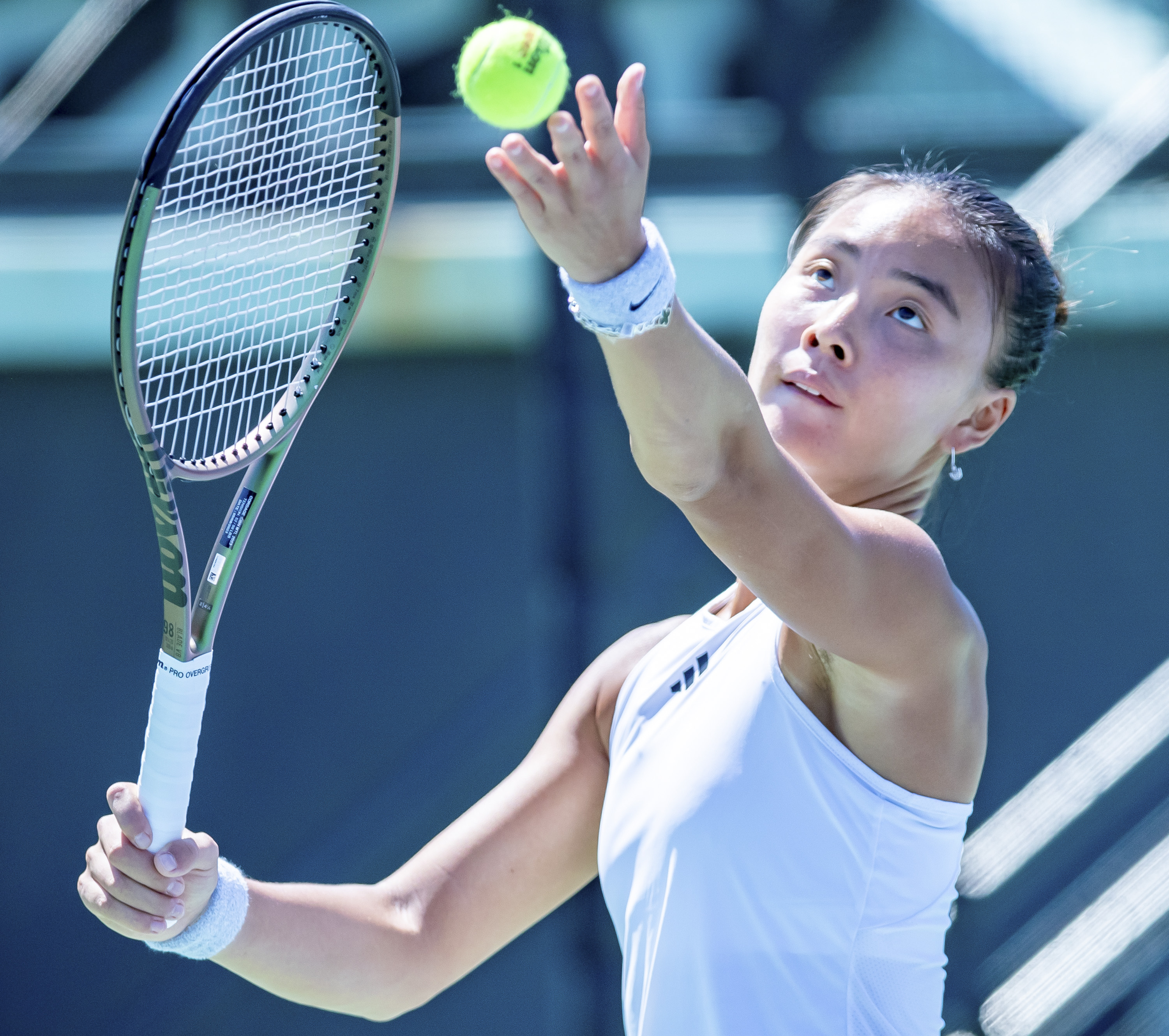 网球——美国金门网球公开赛:袁悦止步半决赛