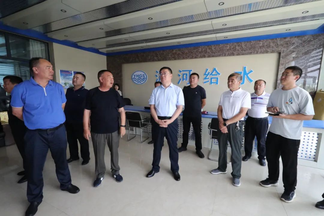 尉代青调研城区供水安全保障工作