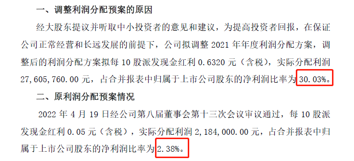 徐翔概念股大恒科技临时提高分红 股利支付率重回30%