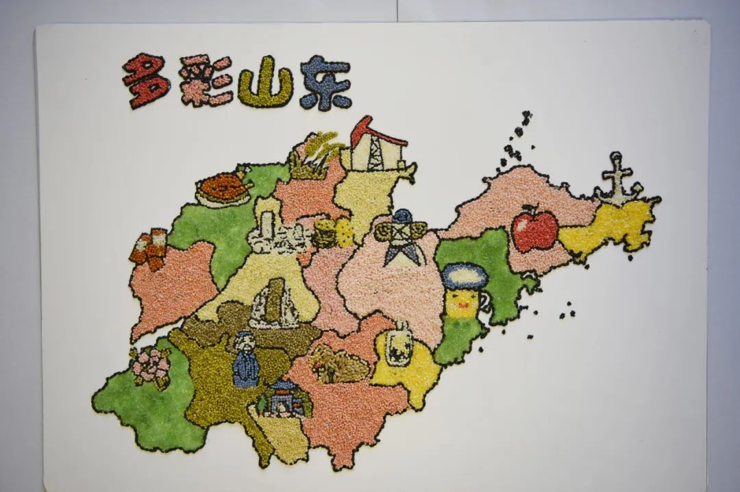 山东省第六届少儿手绘地图大赛获奖作品展示