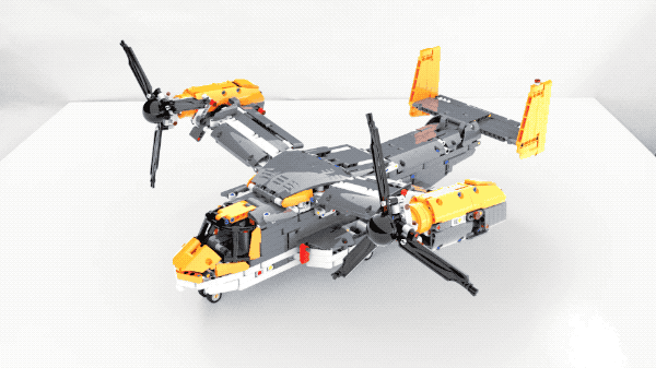 从机械上剖析乐高鱼鹰42113究竟香不香?