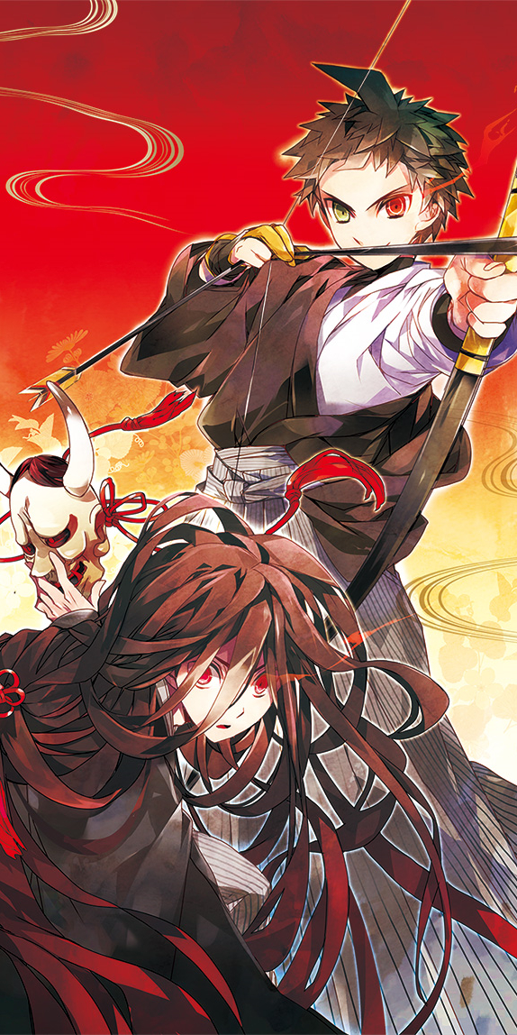 《弹丸论破》神座出流和日向创,动漫全面屏壁纸分享