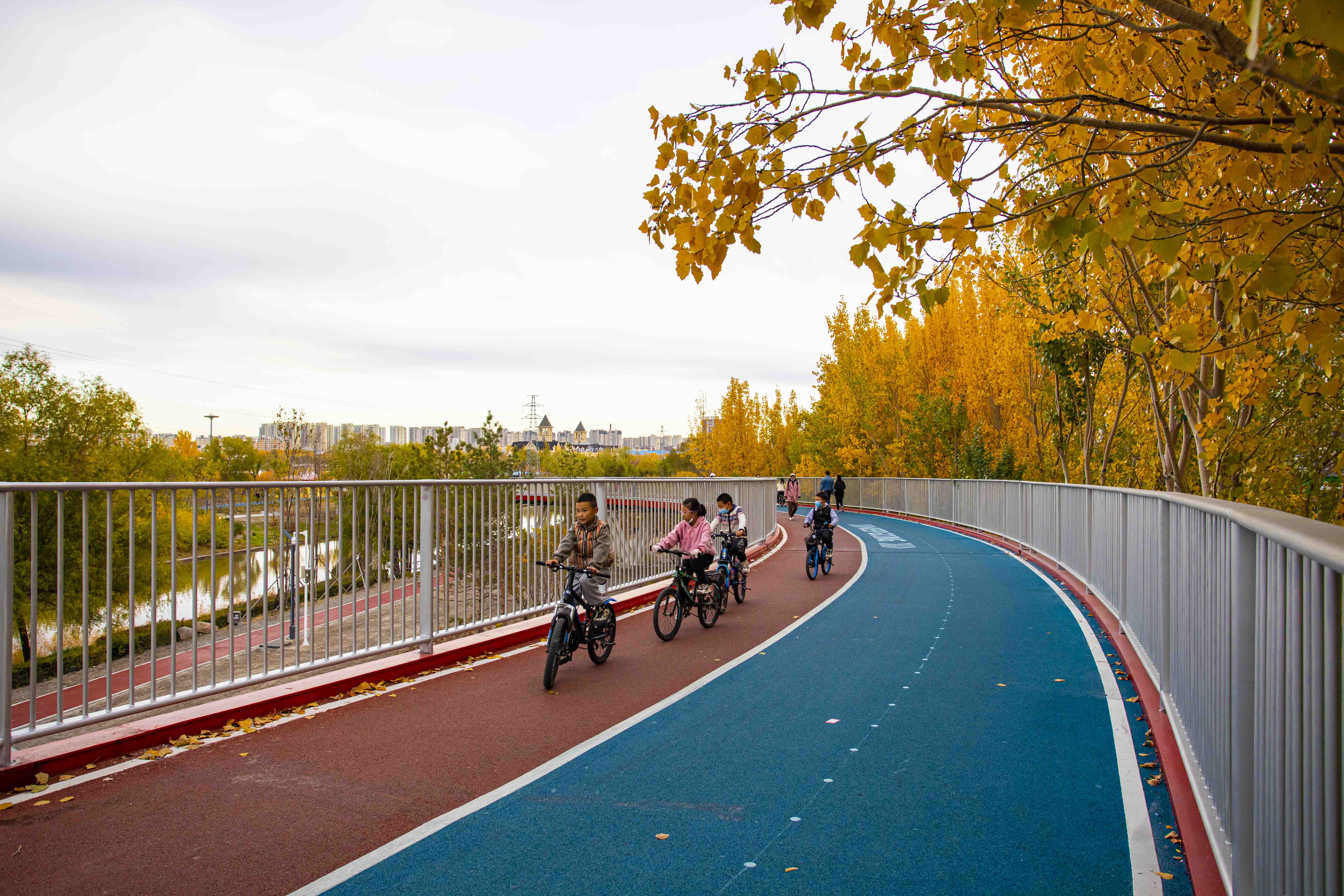 大庆新地标,滨水绿道(五)"魅力都市"