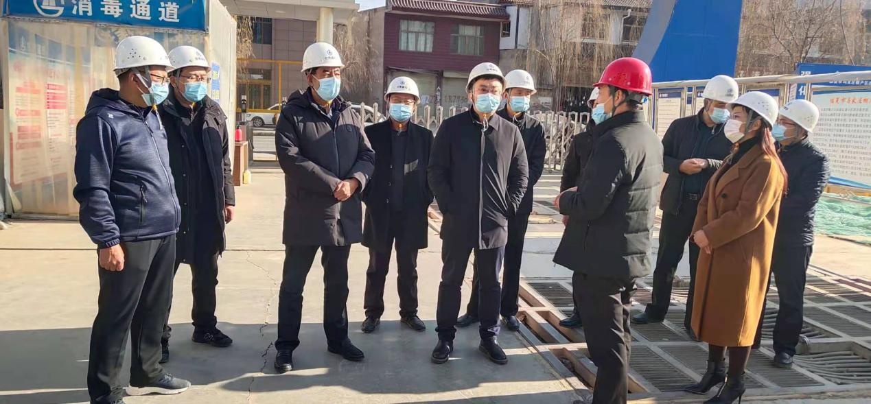 副州长马军到临夏市检查节前供热,燃气及建筑工地安全生产工作