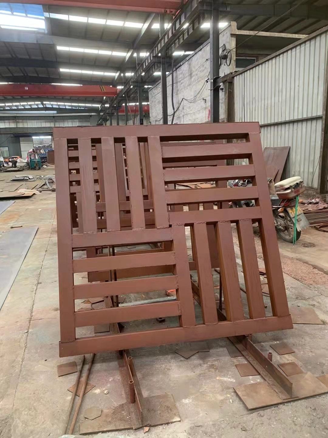 耐候钢镂空雕字