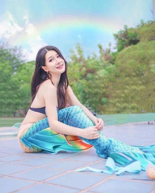 蔡颂思期望自己成为香港最出名的美人鱼