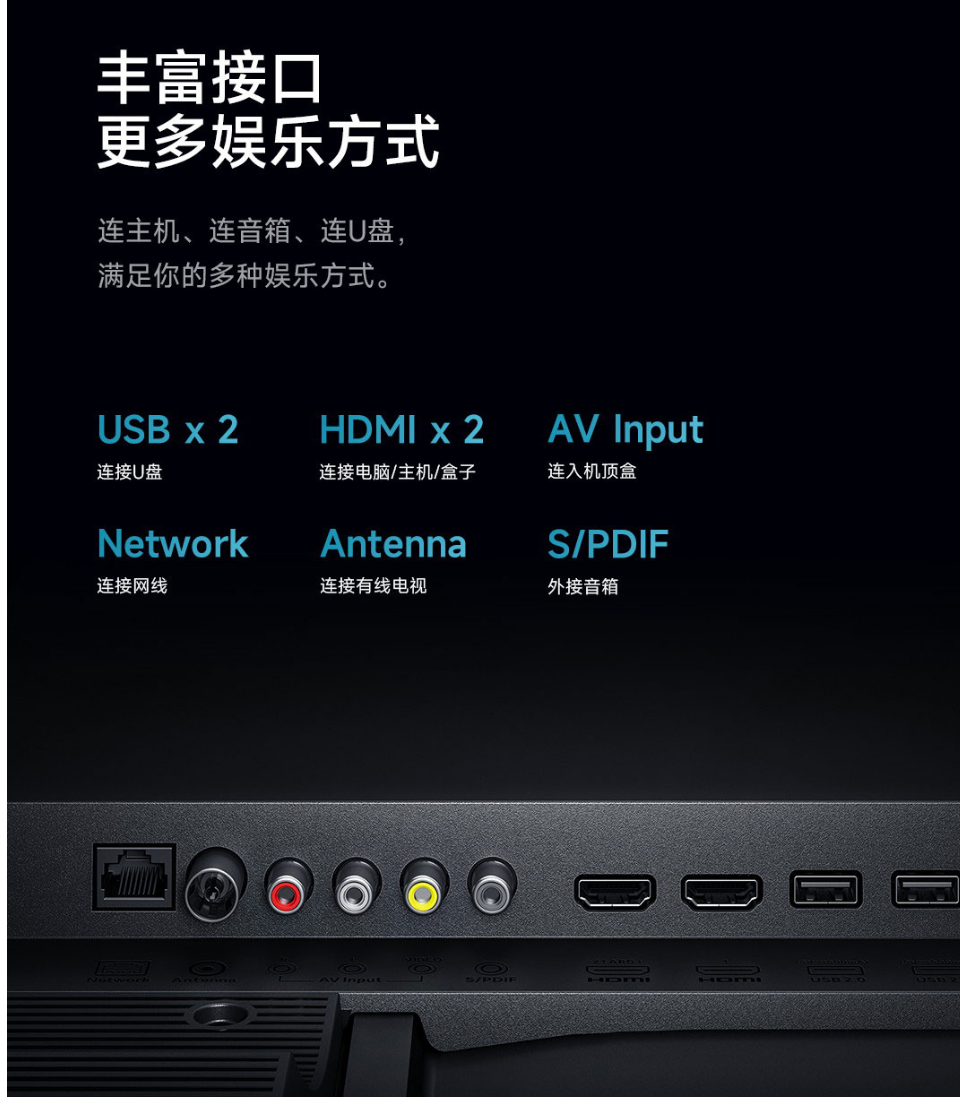 小米电视 ea65(l65ma-ea)上架:97.5% 屏占比,售 2099 元