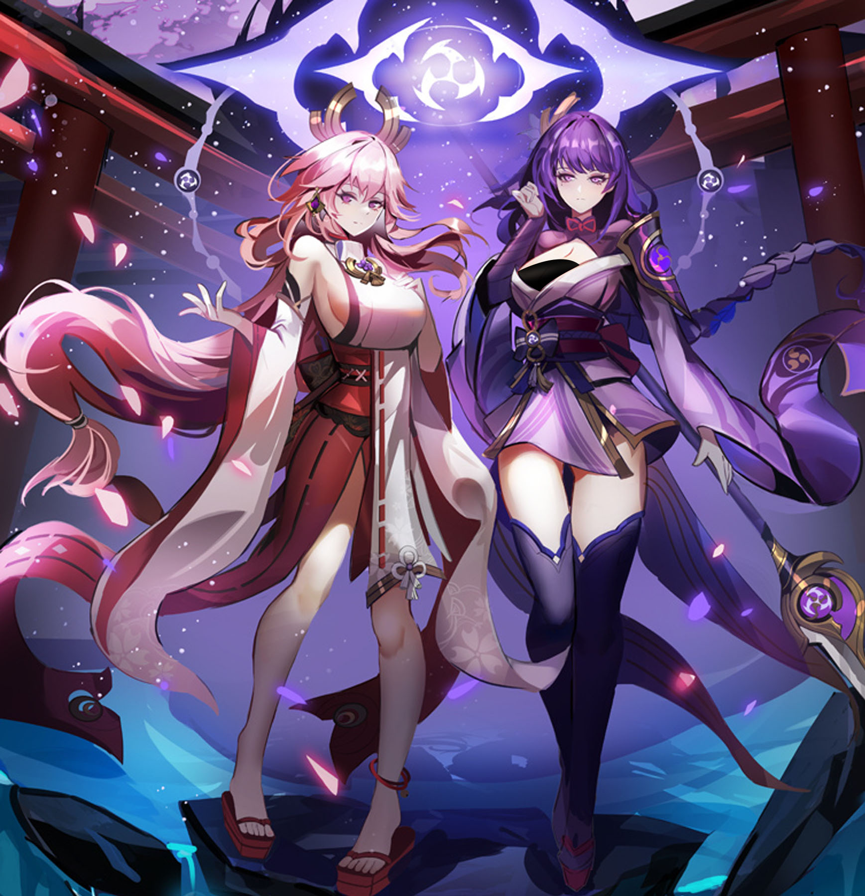 原神雷电将军也遭殃拔刀姿势将更改成腰间雷神周本特效帅炸