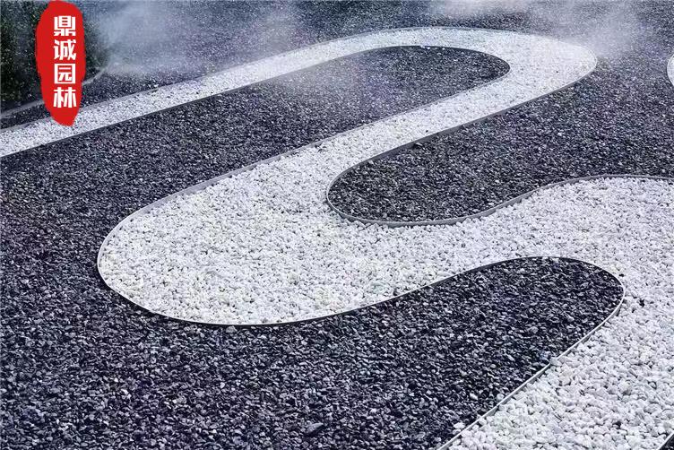 砾石园林景观设计常用点缀石 砾石公共建筑工程铺砌地面小石头