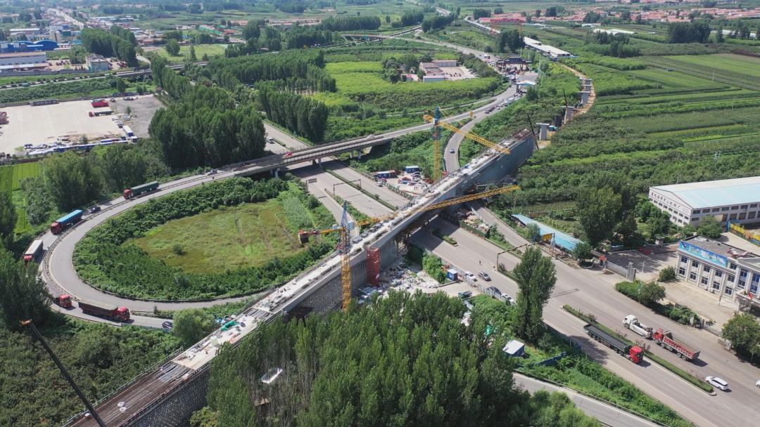 张唐铁路团瓢庄站至唐遵铁路遵化南站联络线工程进展顺利